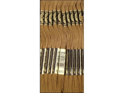 "DMC Drab Brown Embroidery Floss"